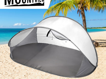 Mountview Pop Up Tent Camping Beach Grey-1886651034986745863