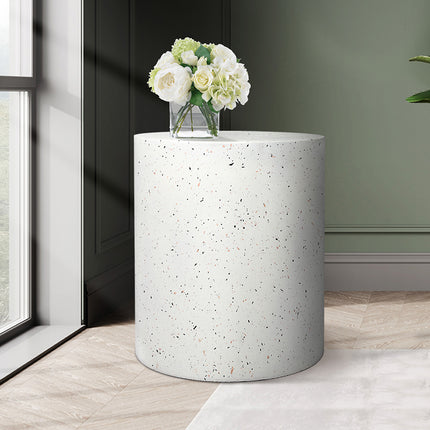 Levede Side Table Terrazzo Round End-1973194084369698823