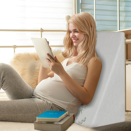 DreamZ Bedding Wedge Pillow Memory Foam White 25-1973193852223361031