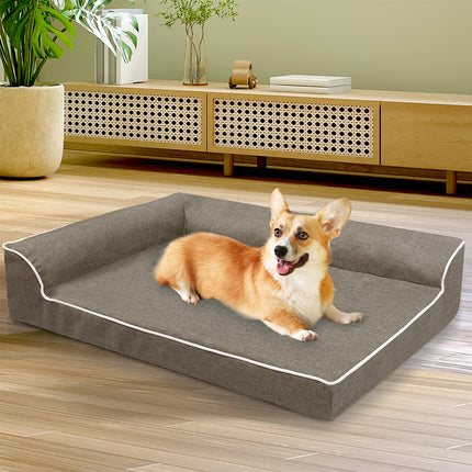 Pawz Orthopedic Dog Bed L Coffee-1975420324510044167