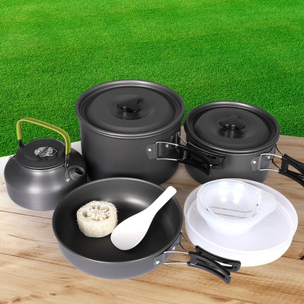 Toque 16Pcs Camping Cookware Set Outdoor-1973194050815266823