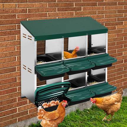 Pawz Chicken Hen Coop Hutch-1973193508001026055