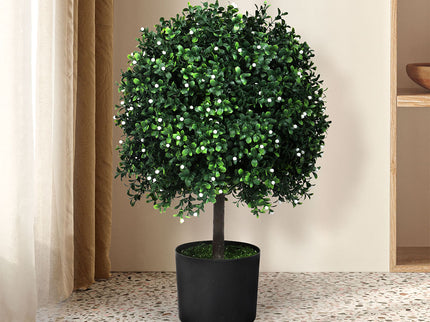 Lambu Artificial Boxwood Topiary Ball Tree-1910112266720776199