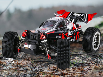 Centra RC Car 1:16 4WD Off-Road Racing Red-1864184336841052167