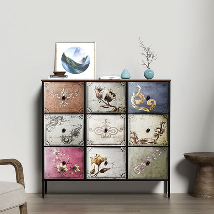Levede 9 Chest of Drawers Storage Cabinet-1954802998249132039