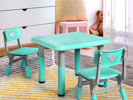 BoPeep Kids Table and Chairs Children Blue-1864184319069786119