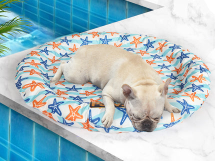 PaWz Pet Cool Gel Mat Cat Bed Dog Bolster L Large-1864184516894134279
