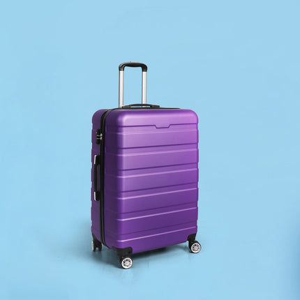 Slimbridge 24" Luggage Case Suitcase Purple 24 inch-1973193940404408327
