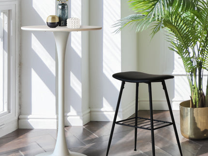 Levede 2x Round Bar Table Pub Tables White-1910113299169677319