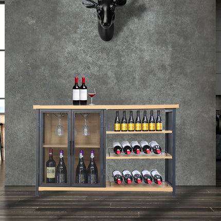Levede Bar Cabinet Buffet Sideboard-1975420495209828359