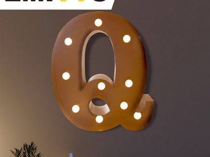 LED Metal Letter Lights Free Standing-1910112225322995719