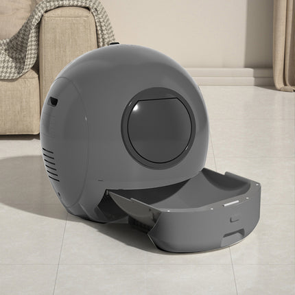 Pawz Automatic Cat Litter Box Large Self-Cleaning Grey-1954802478398705671