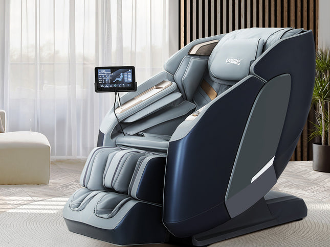 Livemor 4D Massage Chair Electric Recliner Double Core Mechanism Massager Melisa