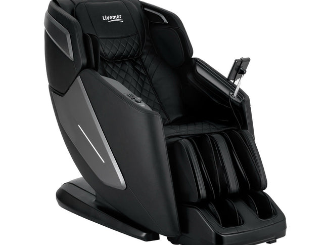 Livemor 4D Massage Chair Electric Recliner Home Massager Black