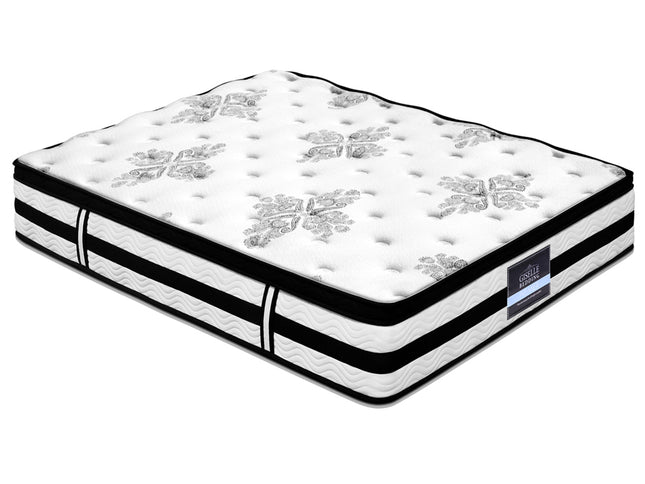 Giselle Bedding 34cm Mattress Euro Top Pocket Spring Double