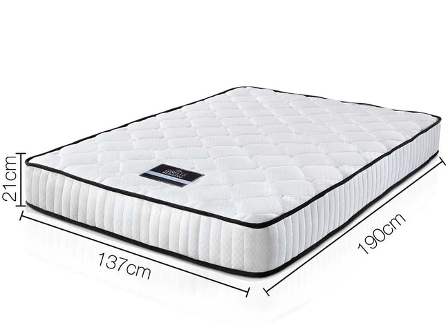 Giselle Bedding 21cm Mattress Tight Top Double