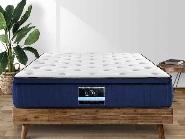 Giselle Bedding 34cm Mattress Cool Gel Memory Foam 7 Zone Double