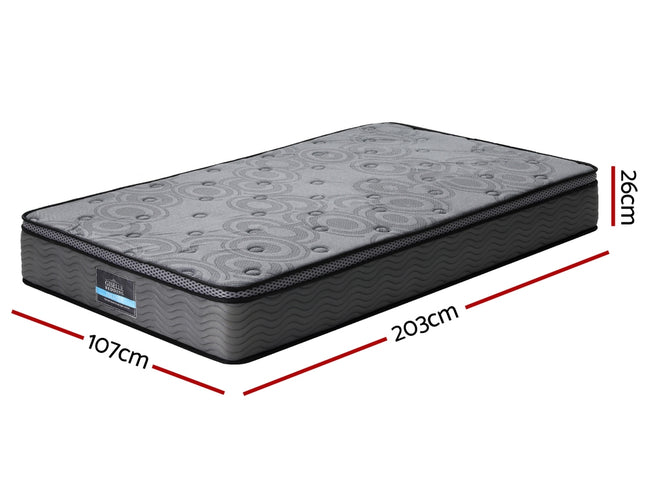 26cm Mattress Bed Giselle King Single