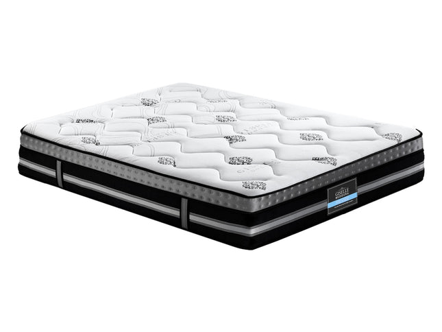Giselle Bedding King Mattress 35cm Bed in a Box Pocket Spring Gel Memory Foam