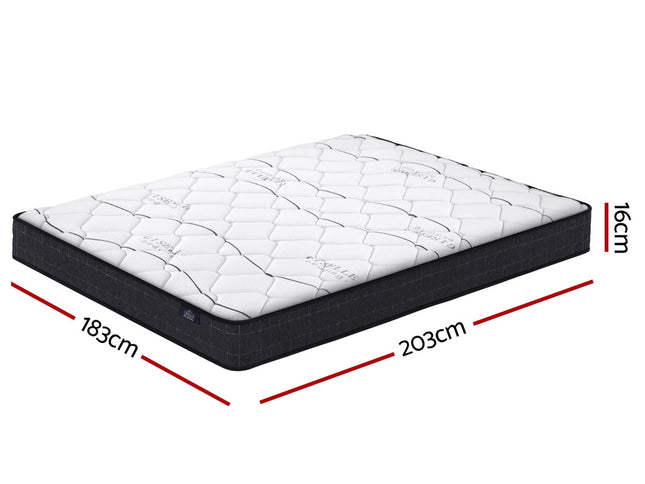 Giselle Bedding 16cm Mattress Medium Firm King
