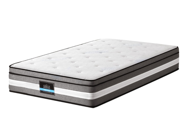 Giselle Bedding 30cm Mattress Gel Foam Pocket Spring Single