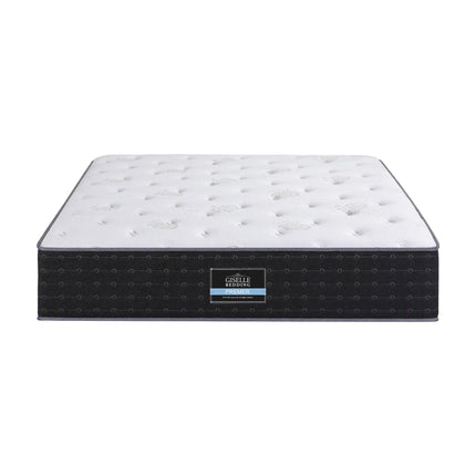 Giselle King Reversible Spring Mattress Cashmere Cover Gel Foam Firm 35cm