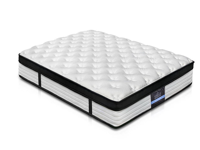 Giselle Bedding 31cm Mattress Euro Top Double