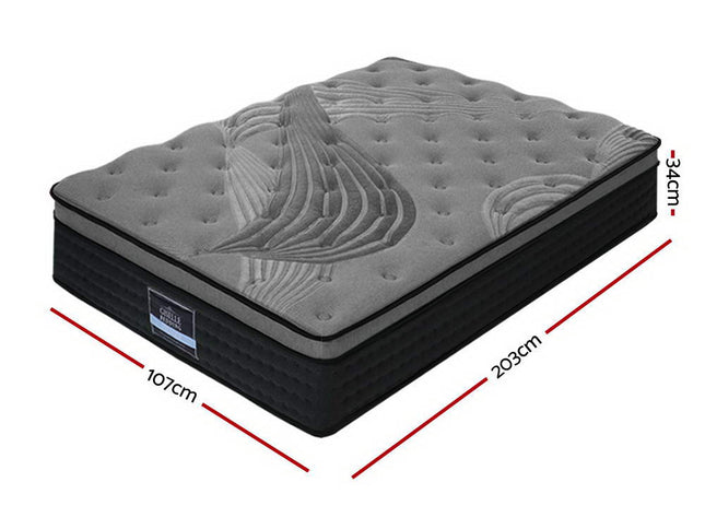 Giselle Bedding 34cm Mattress Bamboo Cover King Single
