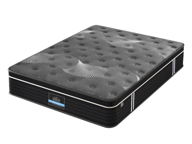 Giselle Bedding 35cm Mattress Graphene Memory Foam Medium Firm Euro Top Mattresses King