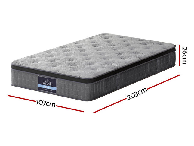 26cm Giselle Mattress King Single Latex Foam Mattresses