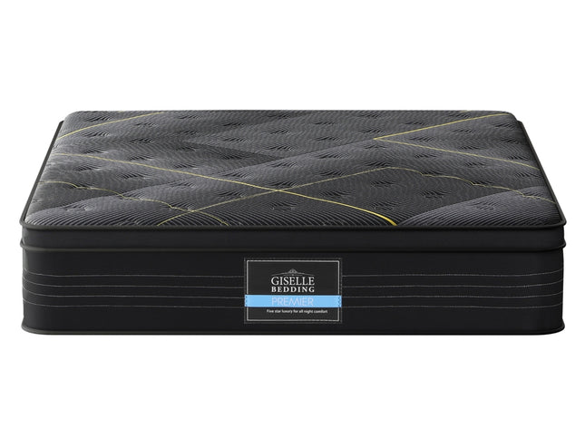 35cm Giselle Mattress Double Bed Bamboo Pocket Firm Foam