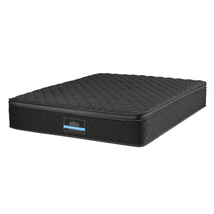Giselle Bedding Mattress 34cm 5-Zone Pocket Spring Egg-crate Memory Foam Queen