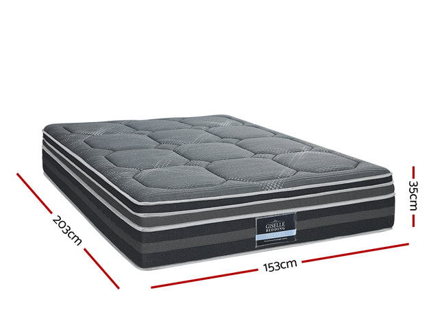 Giselle Bedding 35cm Mattress Bamboo Cover Queen