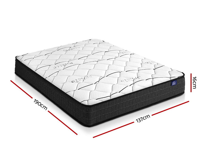Giselle Bedding 16cm Mattress Medium Firm Double