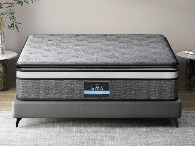 Giselle Bedding 34cm Mattress Double Layer Pocket Spring King
