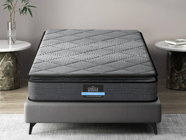 Giselle Bedding 18cm Mattress Pillow Top King Single
