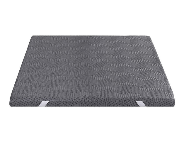 Giselle 8cm Memory Foam Mattress Topper Gel Dual Layer Foam Bamboo Double