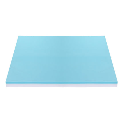 Giselle 8cm Memory Foam Mattress Topper Gel Dual Layer Foam Bamboo Double