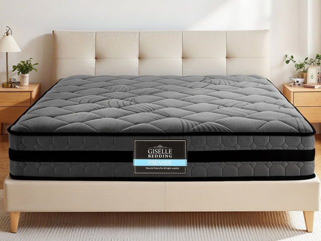 Giselle Bedding 22cm Mattress Medium Firm Queen