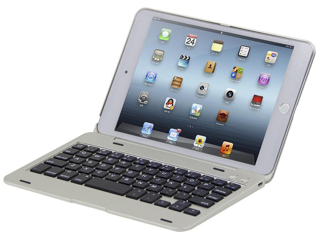 Bluetooth Keyboard Tablet Case For Ipad Mini 5 / 4 - Silver-1922443399517048833