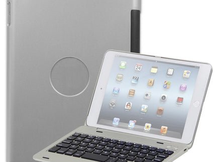 Bluetooth Keyboard Tablet Case For Ipad Mini 5 / 4 - Silver-1922443399517048835
