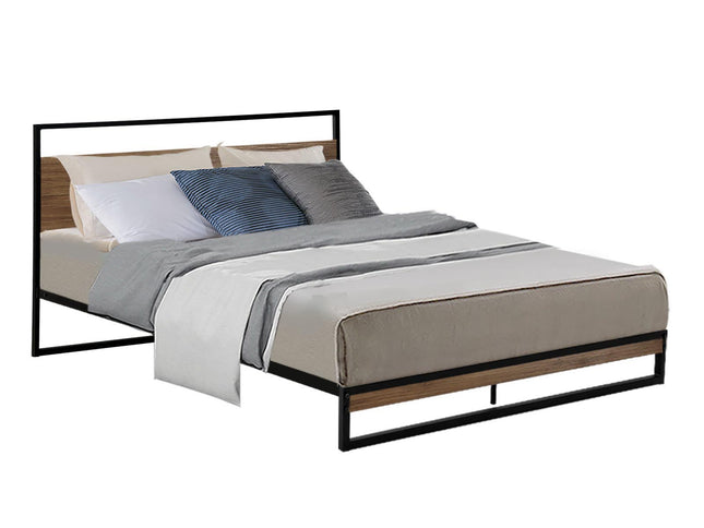 Artiss Bed Frame Double Size Metal Bed Frame DANE