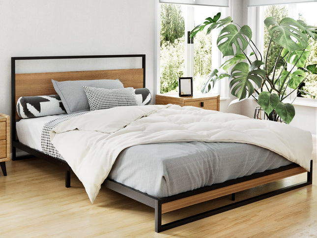 Artiss Bed Frame Double Size Metal Bed Frame DANE