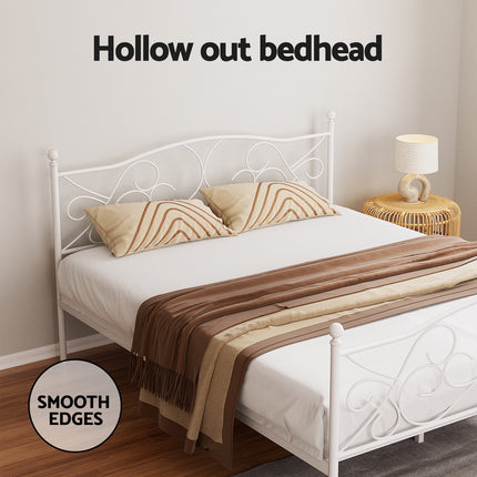 Artiss Bed Frame Queen Size Metal Bed Frame GROA