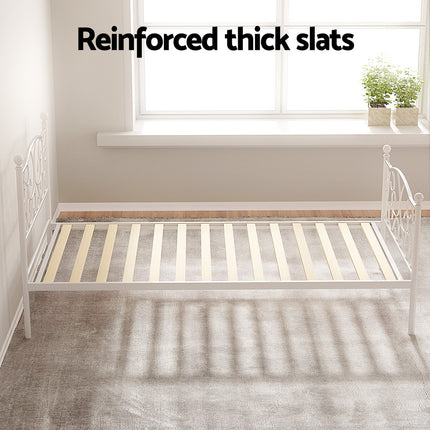 Artiss Bed Frame Single Size Metal Bed Frame GROA