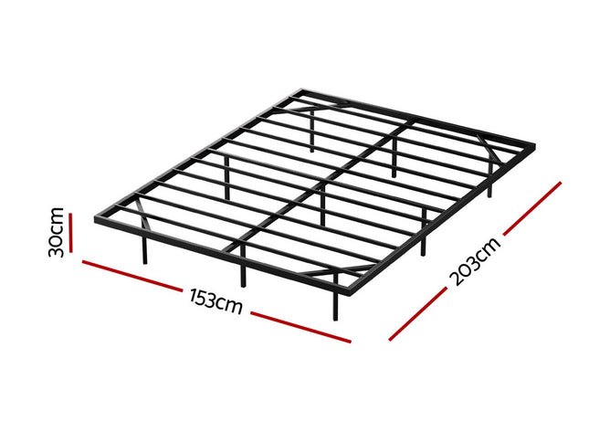 Artiss Queen Bed Frame,Floating Metal Bed Frame with Smart LED Lights - Sturdy Metal Platform Bed Base, Silent Design, Tool-Free Assembly, 300KG Capacity for Home/Hotel/Master Bedroom?