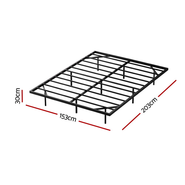 Artiss Queen Bed Frame,Floating Metal Bed Frame with Smart LED Lights - Sturdy Metal Platform Bed Base, Silent Design, Tool-Free Assembly, 300KG Capacity for Home/Hotel/Master Bedroom?