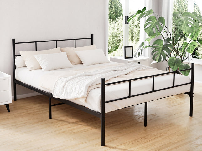 Artiss Bed Frame Double Metal Bed Frame SOL