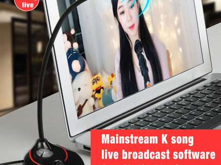 Flexible Usb Computer Microphone - 360 Degree Bendable - 2.2M-1915196997141401604