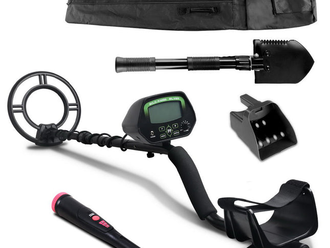 Metal Detector 220MM Deep Sensitive Waterproof Pinpointer Treasure Hunter Shovel